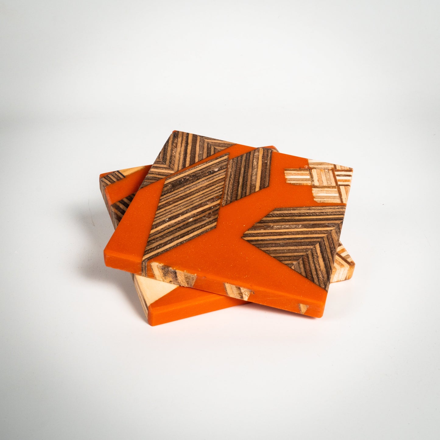 Pinata Terrazzo Reimagined Resin coasters Set of 2