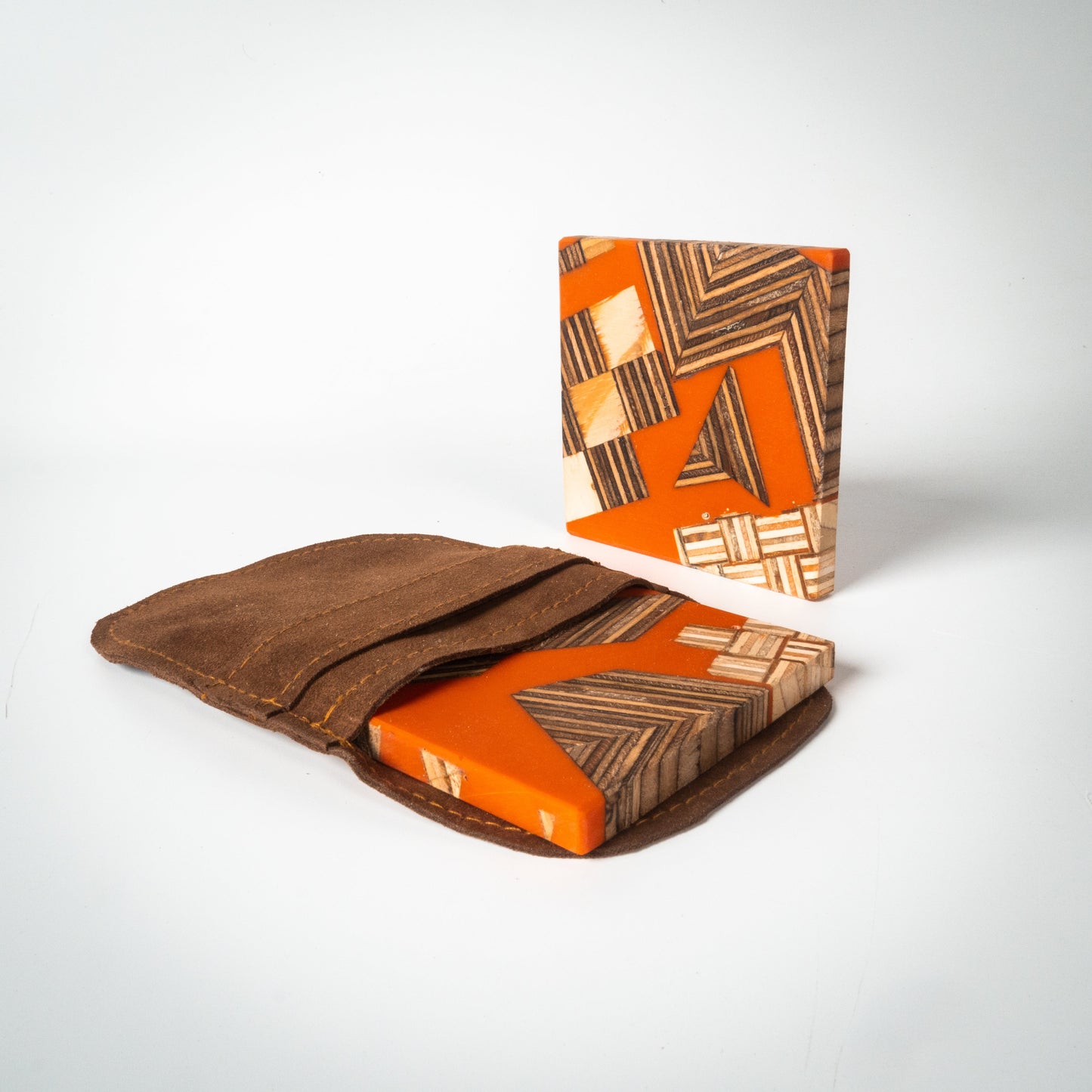 Pinata Terrazzo Reimagined Resin coasters Set of 2