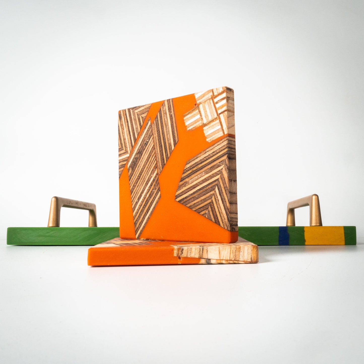 Pinata Terrazzo Reimagined Resin coasters Set of 2