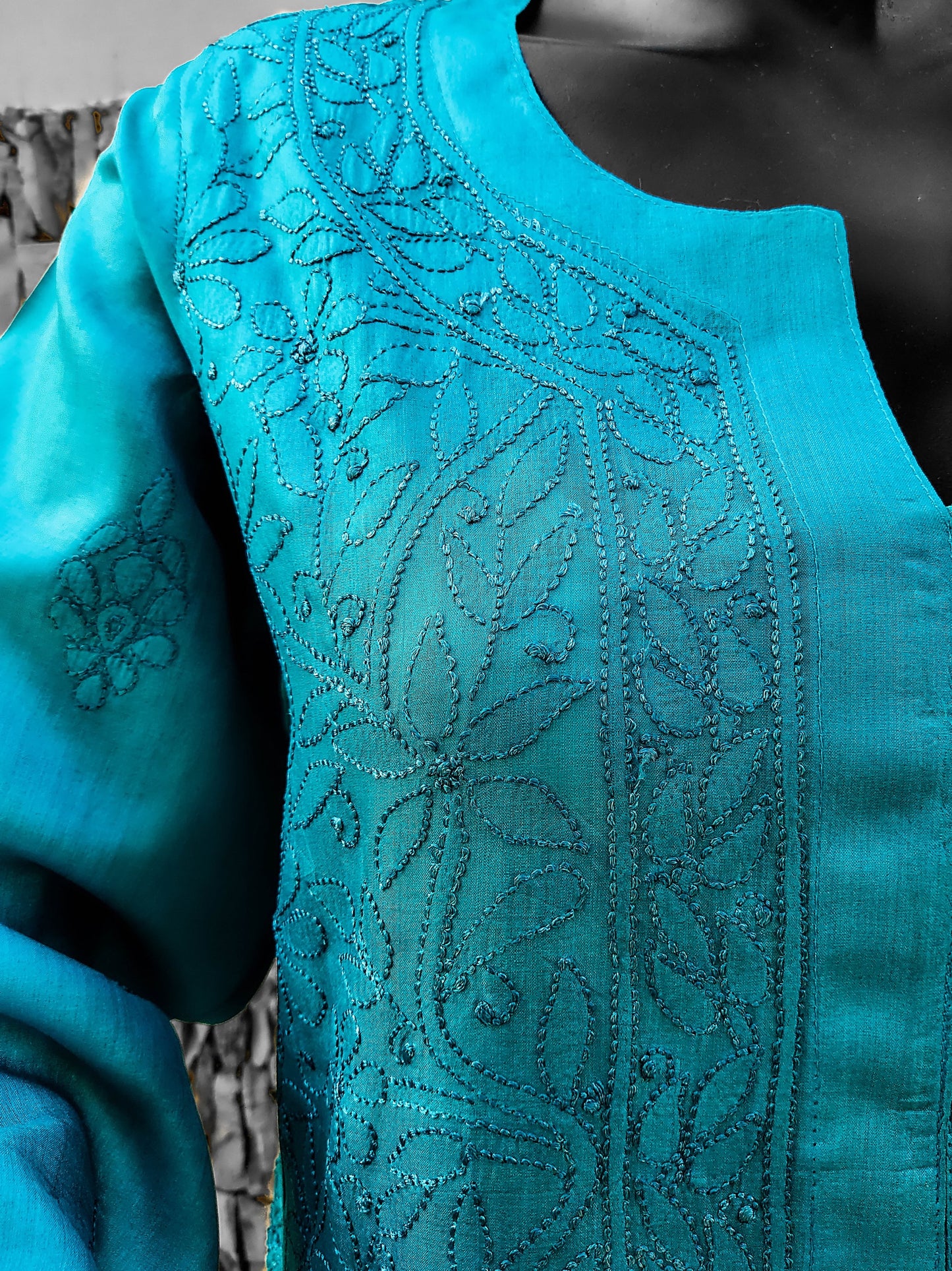 Tusser Silk Kurta