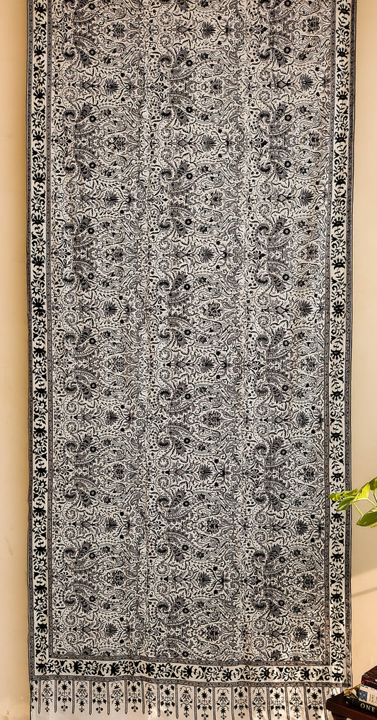 Retro Grayscale Dupatta