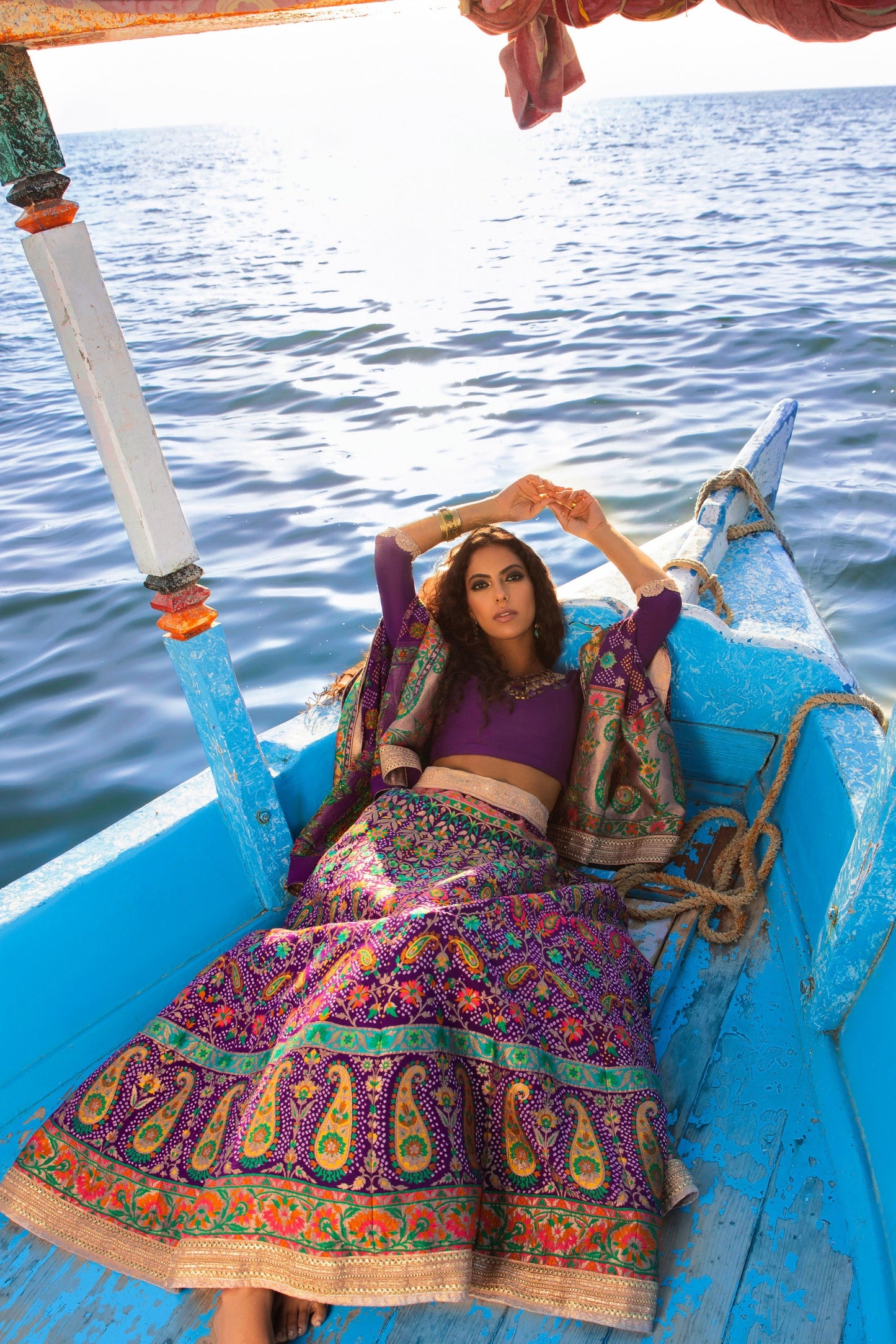 Purple Magic Lehnga Choli