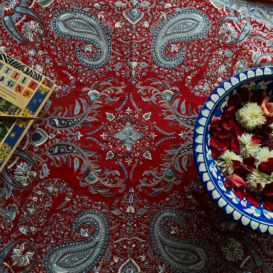Burnt Maroon Dupatta