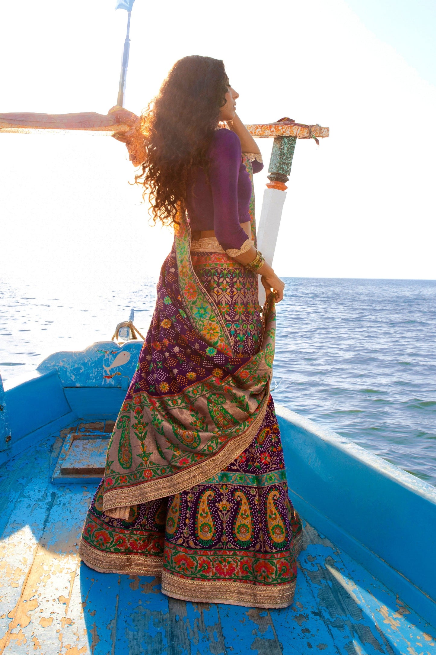 Purple Magic Lehnga Choli